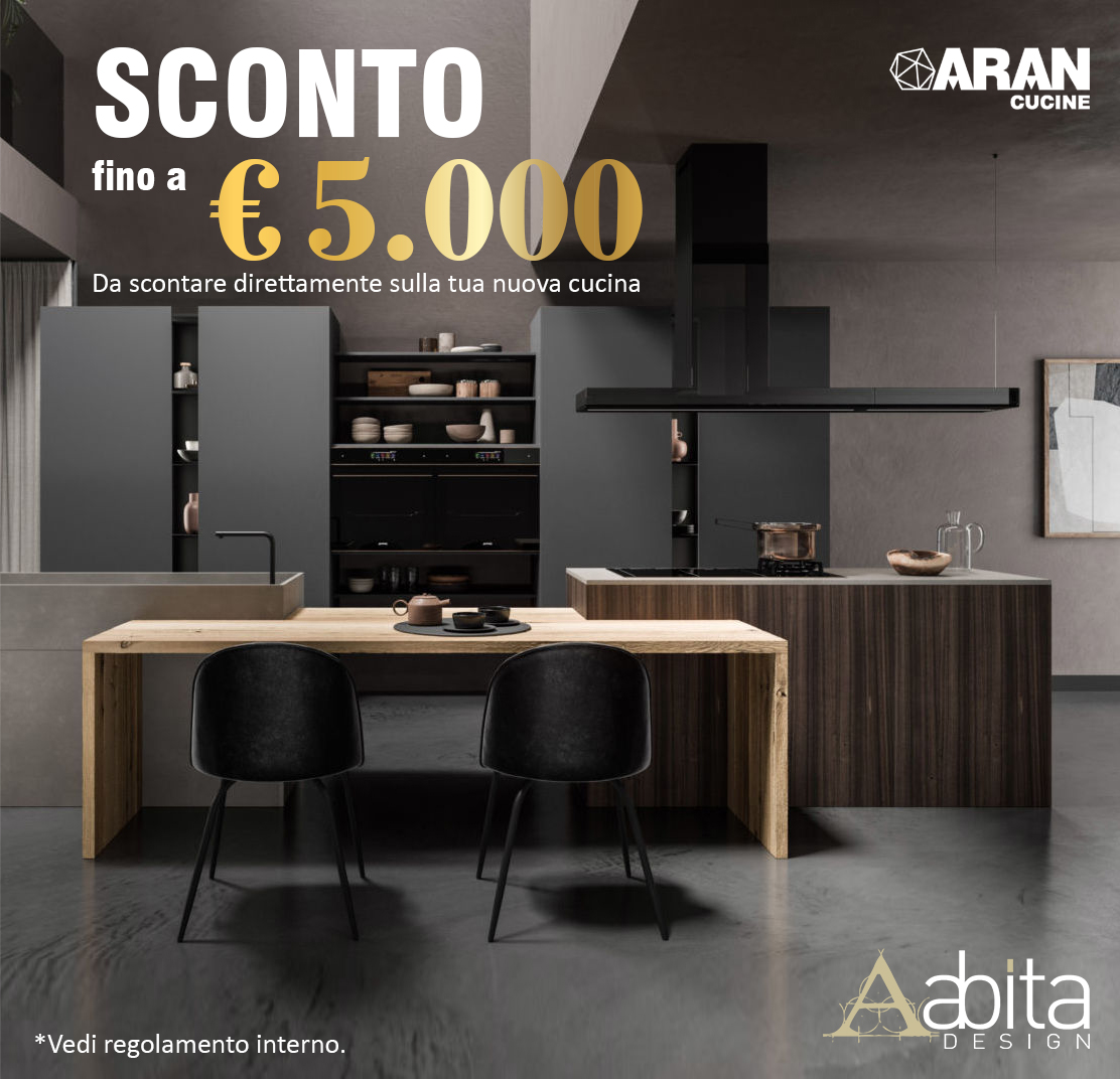 FINO A 5.000 € DI SCONTO SULLA TUA NUOVA CUCINA